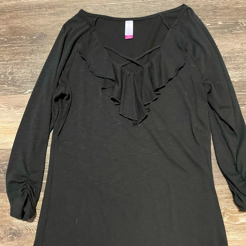 Cute Black Blouse